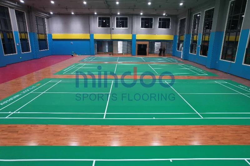 Badminton Court Wooden Flooring-mindoo-badminton court Badminton Court Wooden Flooring-mindoo-badminton court