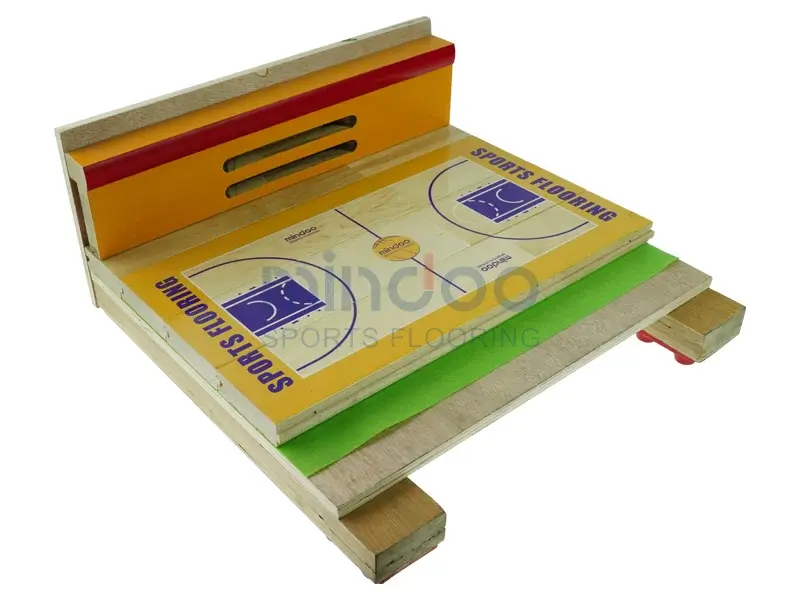 Engineered subfloor systems-mindoo-badminton court