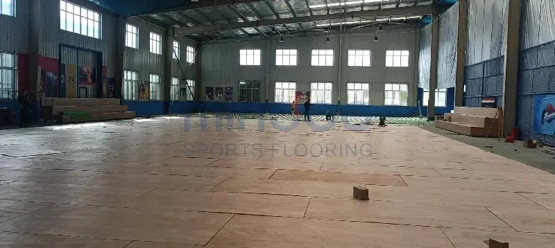 underlayment materials-mindoo-wooden sports flooring