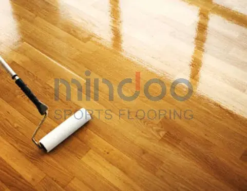 wood gym floor-mindoo-Maintenance every day