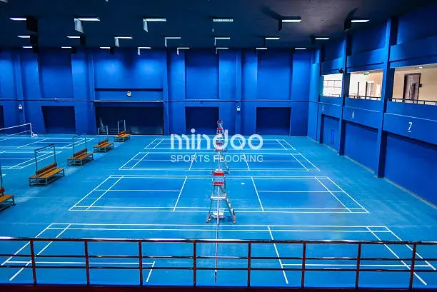 badminton court wooden flooring manufacturer-mindoo