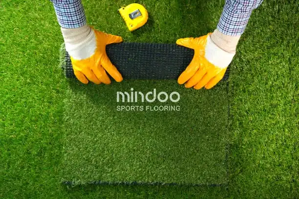 Customized artificial turf for football fields-mindoo