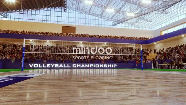 Quality wood flooring represents the foundation of exceptional volleyball facilities Quality wood flooring represents the foundation of exceptional volleyball facilities