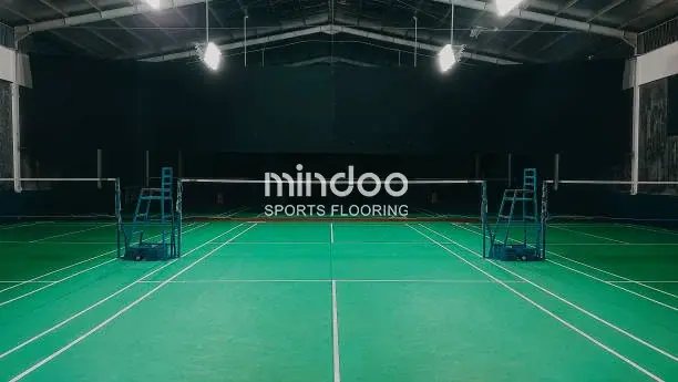 vinyl badminton floor supplier-mindoo