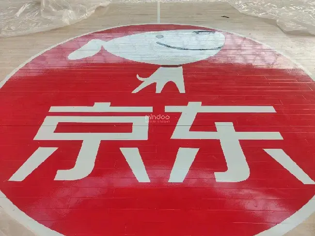 Wooden basketball court paint color-mindoo- wood basketball floor Wooden basketball court paint color-mindoo- wood basketball floor