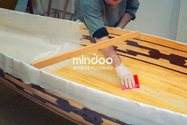 Application of multi-component epoxy resin coatings in wood flooring