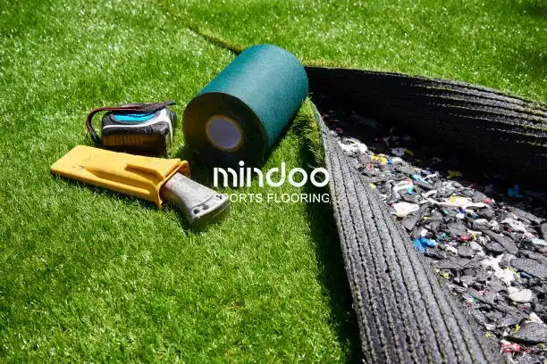 Optimized Football Artificial Turf Drainage