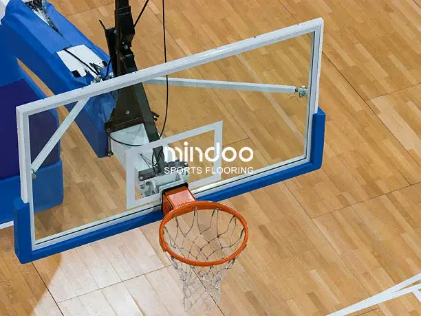 The use of beech wood in basketball arenas-mindoo