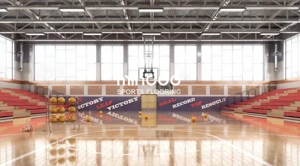Wood Gym Floors-mindoo-high-quality wooden floors