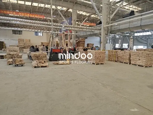 Mindu Badminton Court Wooden Flooring Manufacturing Factory Mindu Badminton Court Wooden Flooring Manufacturing Factory