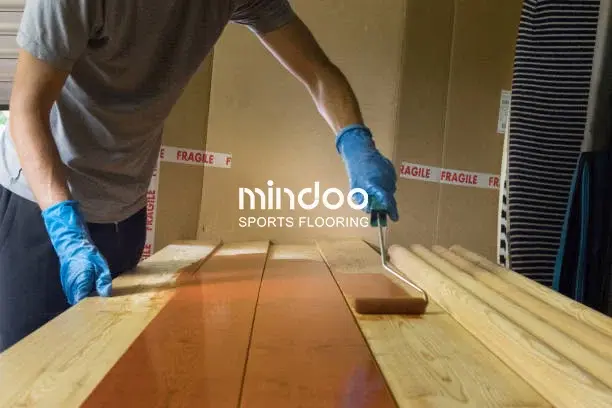Premium Hardwood Basketball Court Flooring-mindoo