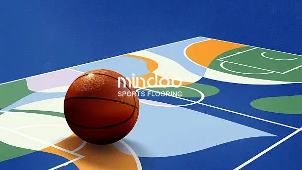 Possibilities for Personalization with PVC Basketball Flooring-mindoo Possibilities for Personalization with PVC Basketball Flooring-mindoo